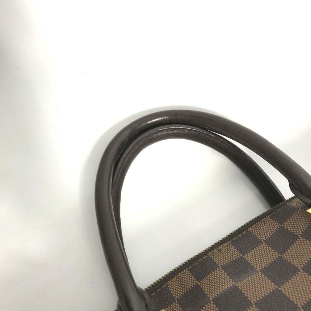 LOUIS VUITTON Authentic Brown Damier Canvas Boston Bag - Picture 10 of 11